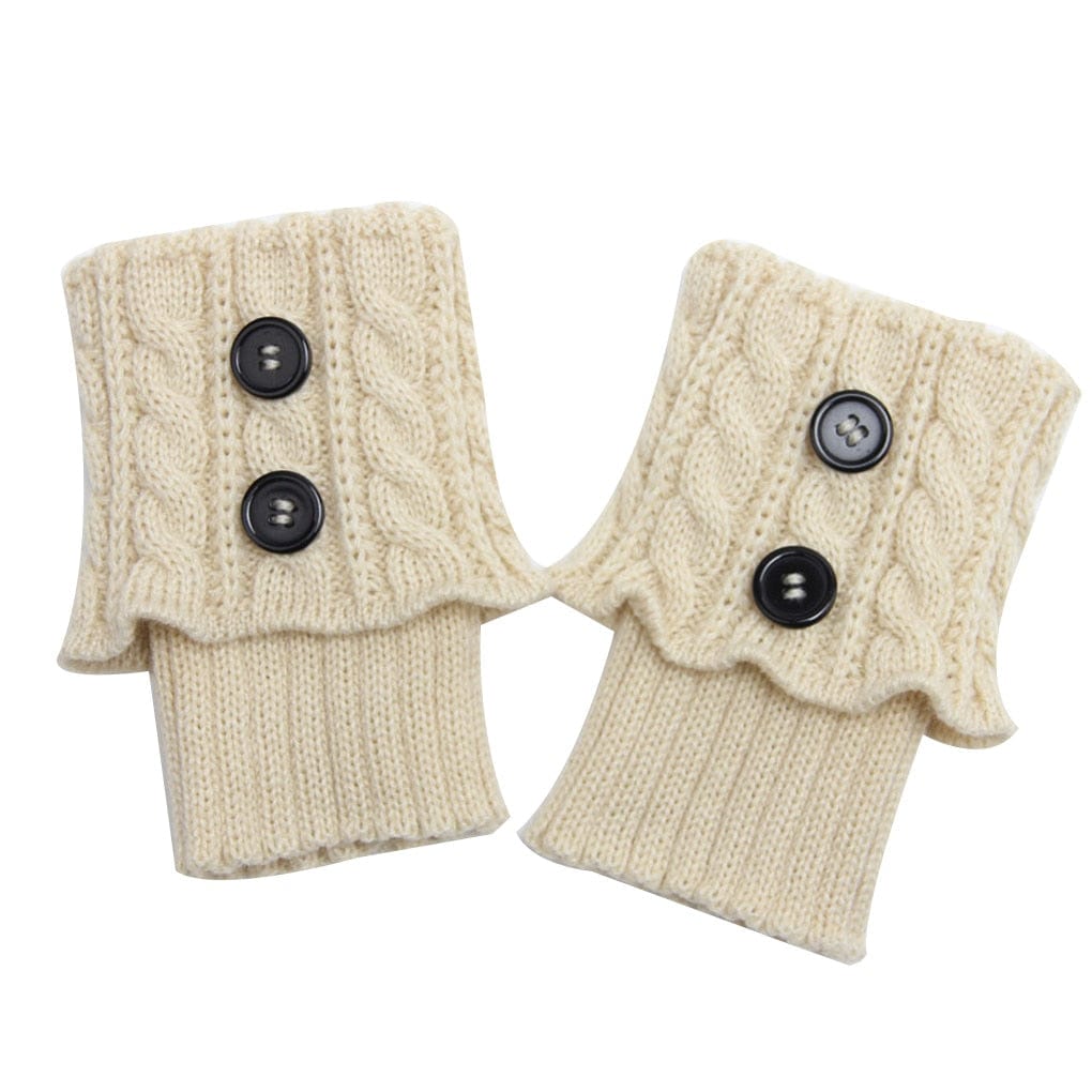 Women Winter Knitting Leg Warmers