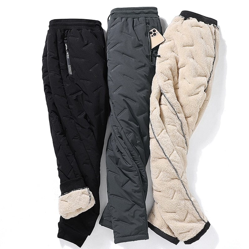 Men Thick winter Joggers Pants