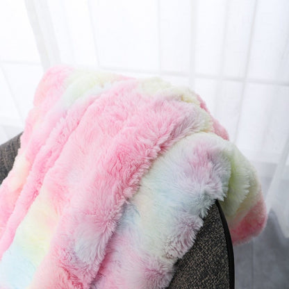 Tie dye Rainbow Blanket