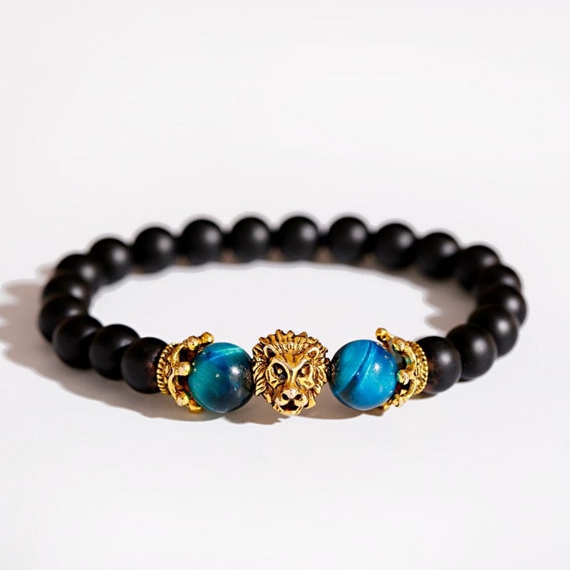 Crown Lion Bracelet for Men