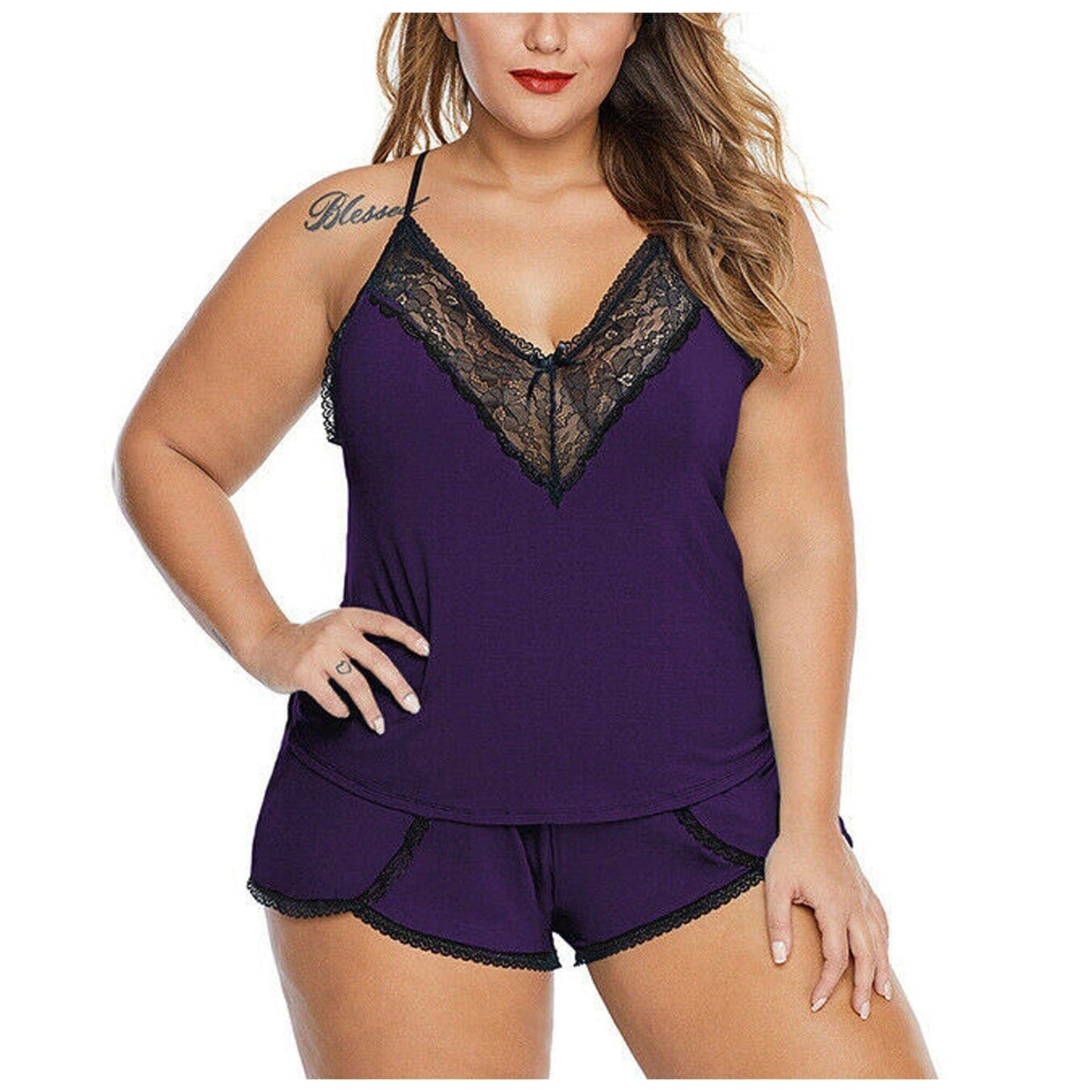 Plus Size Sleepwear Set