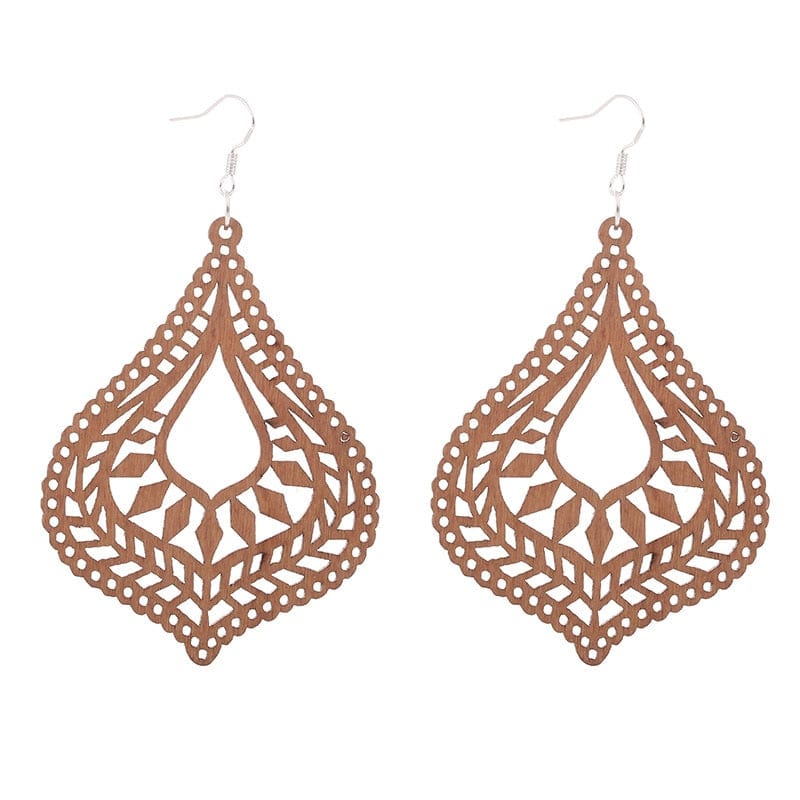 Geometric Drop Earrings