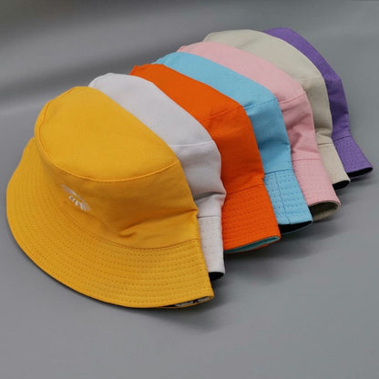 Women Double-side Bucket Fishing Hats