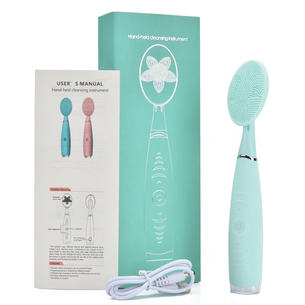 Portable Electric Facial Cleansing Brush