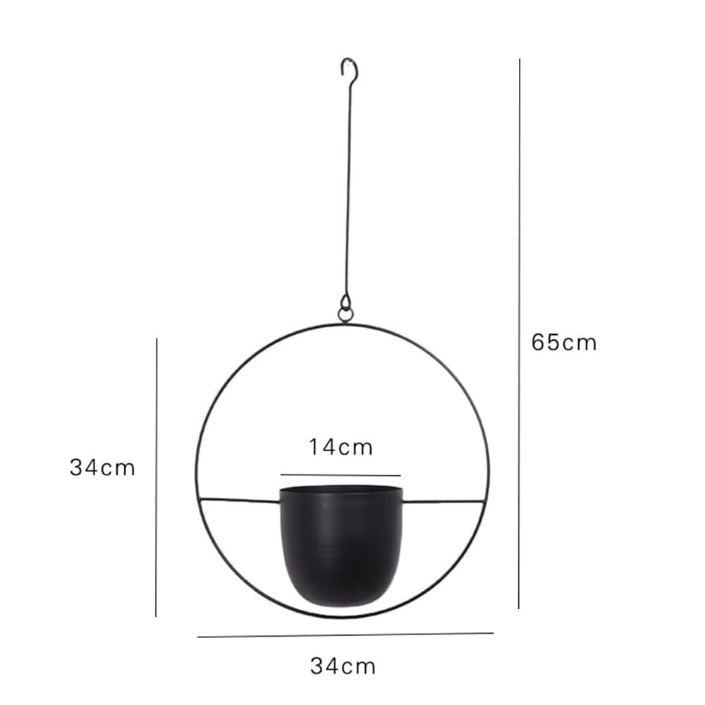 10 Type Metal Hanging Flower Pot