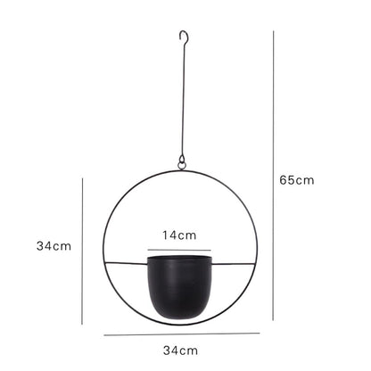 10 Type Metal Hanging Flower Pot