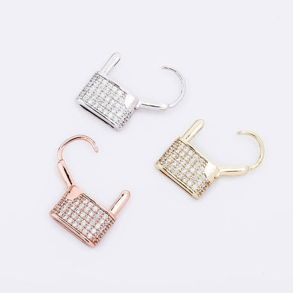 Lock Earrings