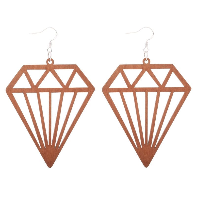 Geometric Drop Earrings