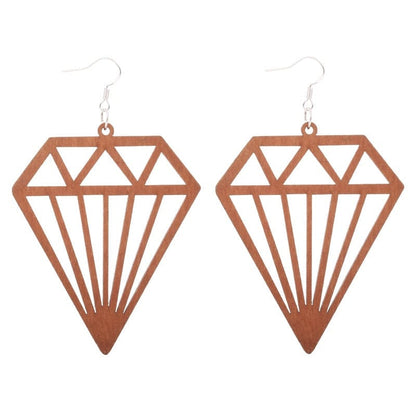 Geometric Drop Earrings