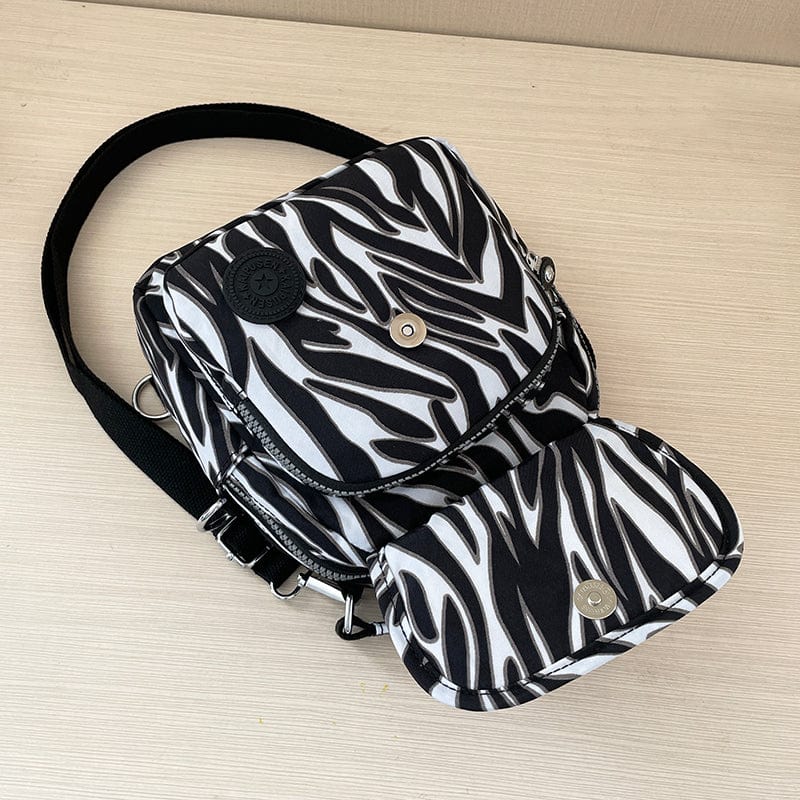 Fashion Zebra Print Shoulder Bag