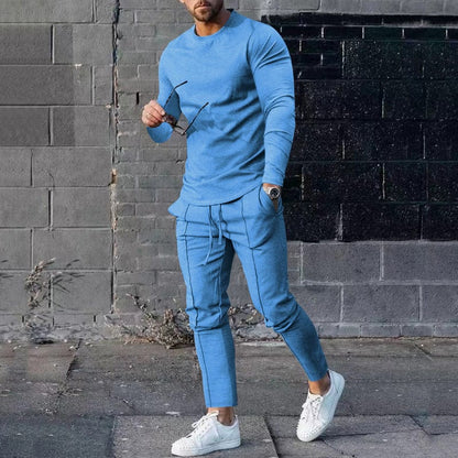 Men's Long Sleeve Two piece Set