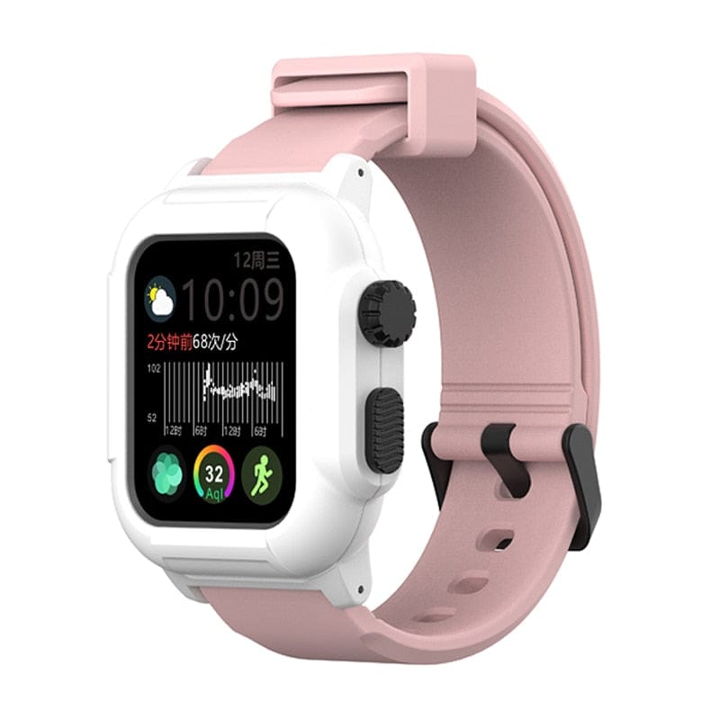 Silicone Band Case For Apple Watch