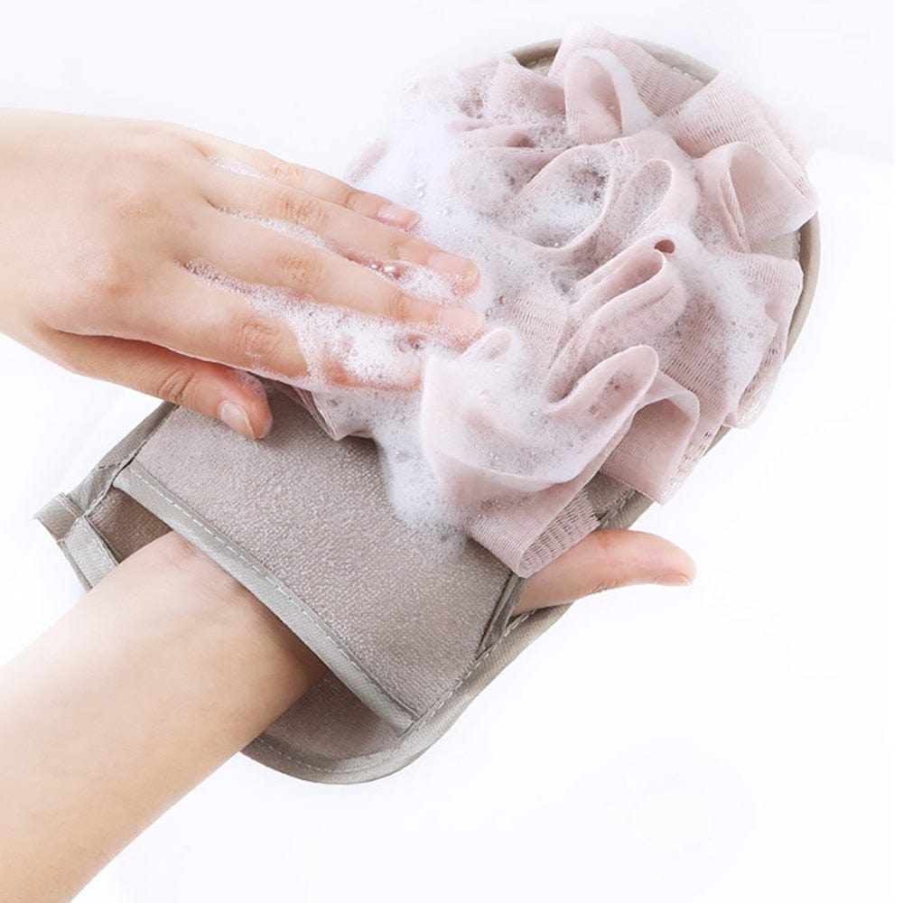 Bath Gloves Double Sides