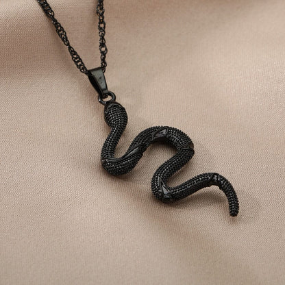 Snake Pendant Necklace For Women