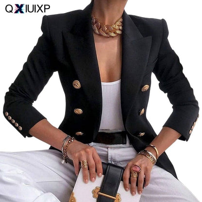 Luxury Woman Casual Short Blazer