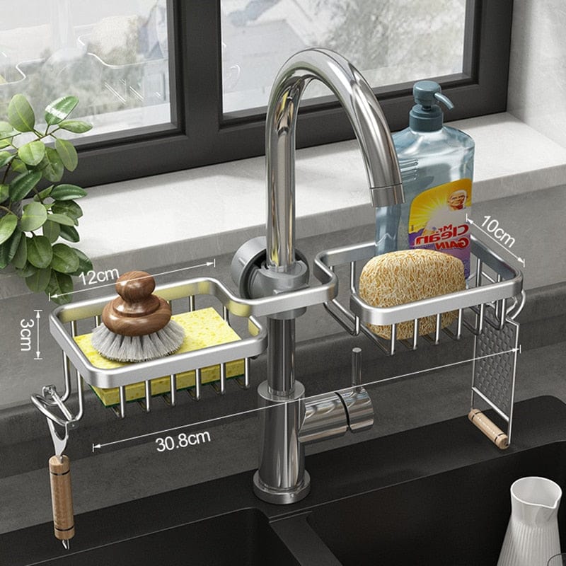 Aluminum Sink Drain Rack