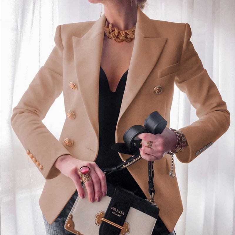 Luxury Woman Casual Short Blazer