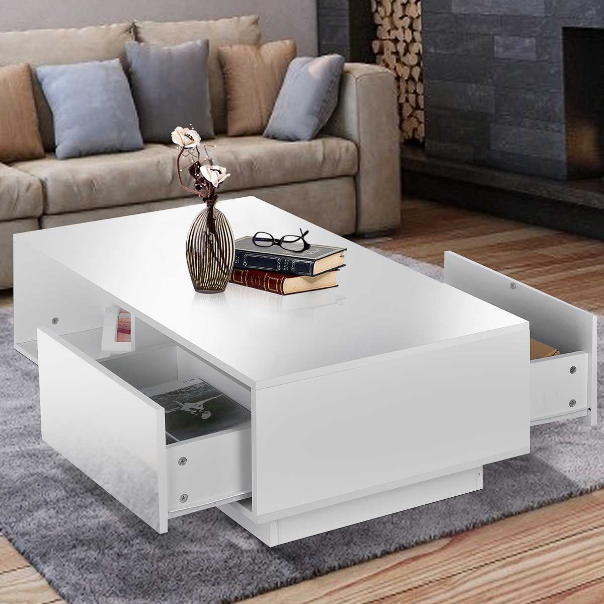 High Gloss Coffee Tables For Living Room