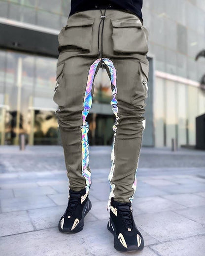 Men's Colorful Casual Joggers Pants