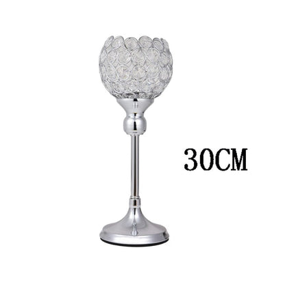 Crystal Tealight Candle Holders