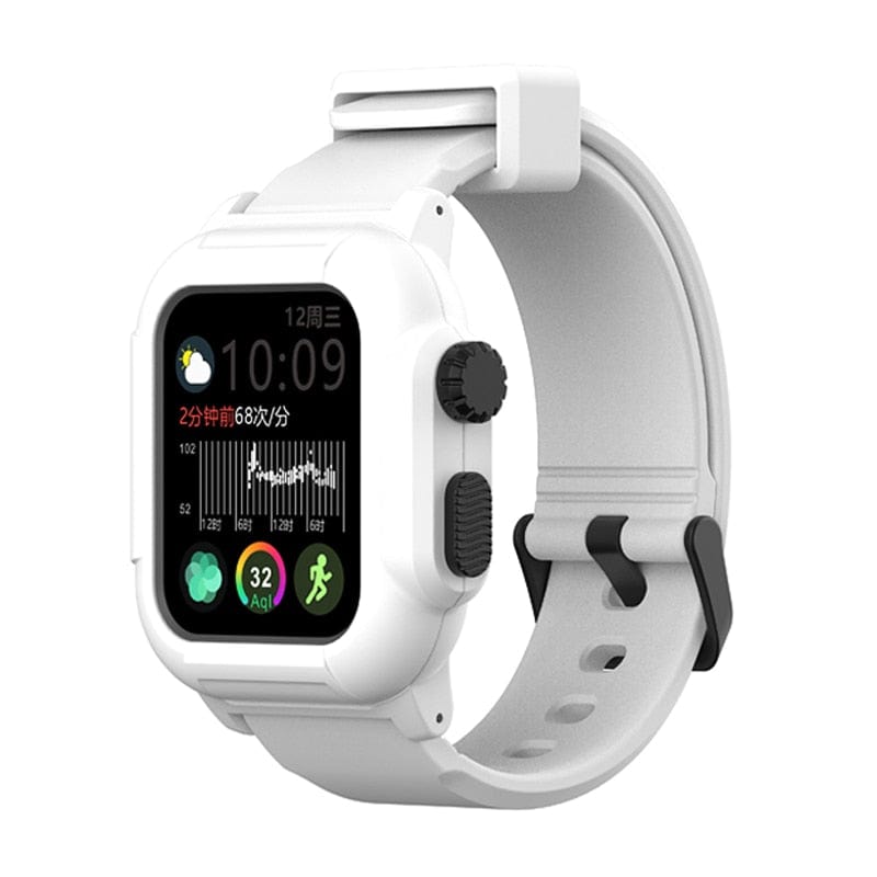 Silicone Band Case For Apple Watch