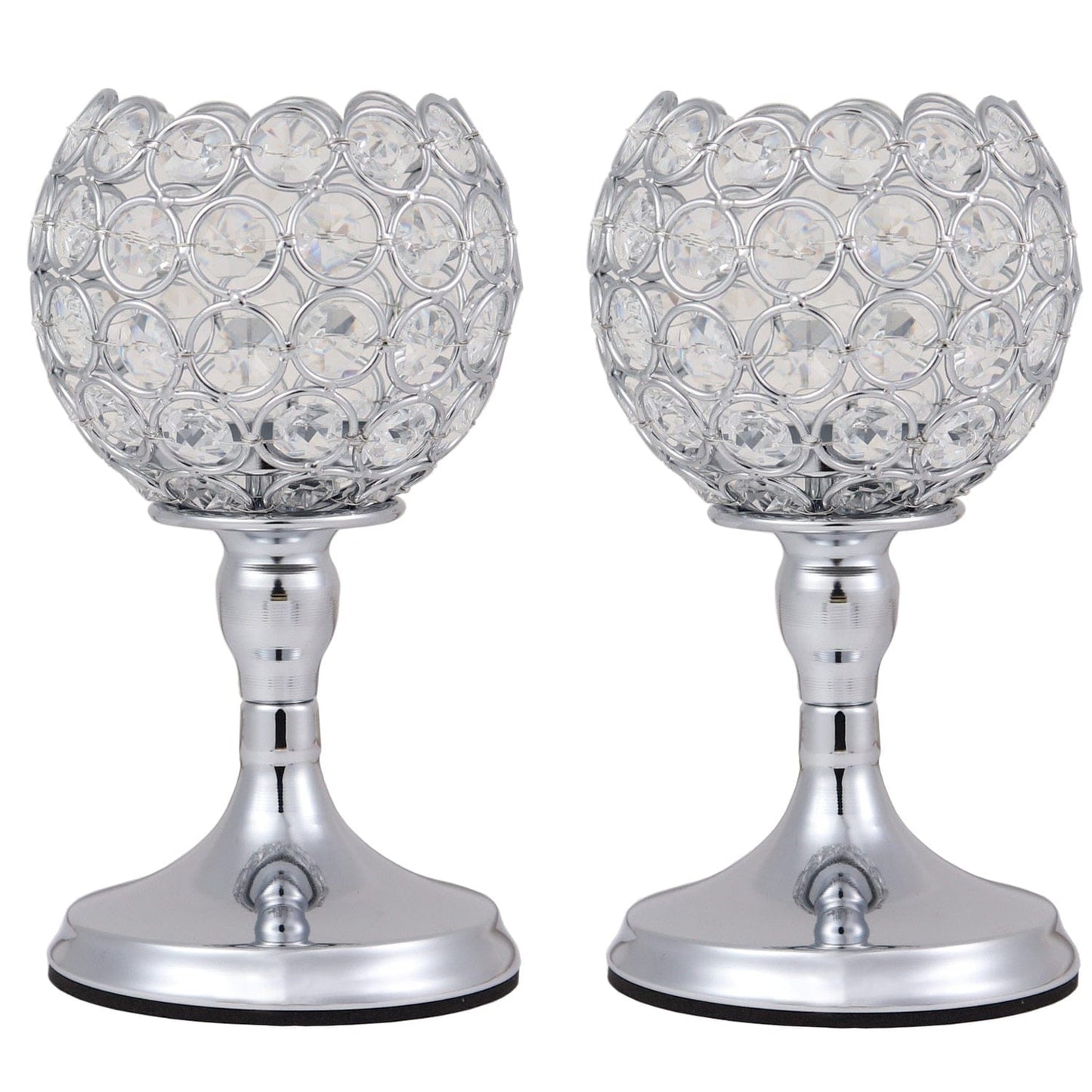 Crystal Tealight Candle Holders