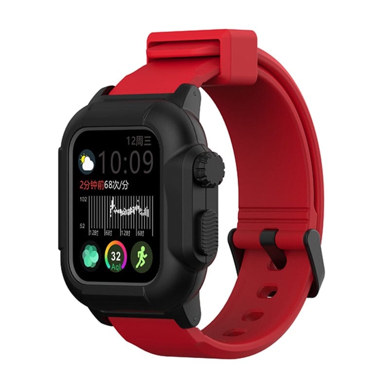 Silicone Band Case For Apple Watch