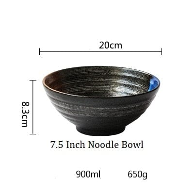 Japanese style 7.5 inch bowl