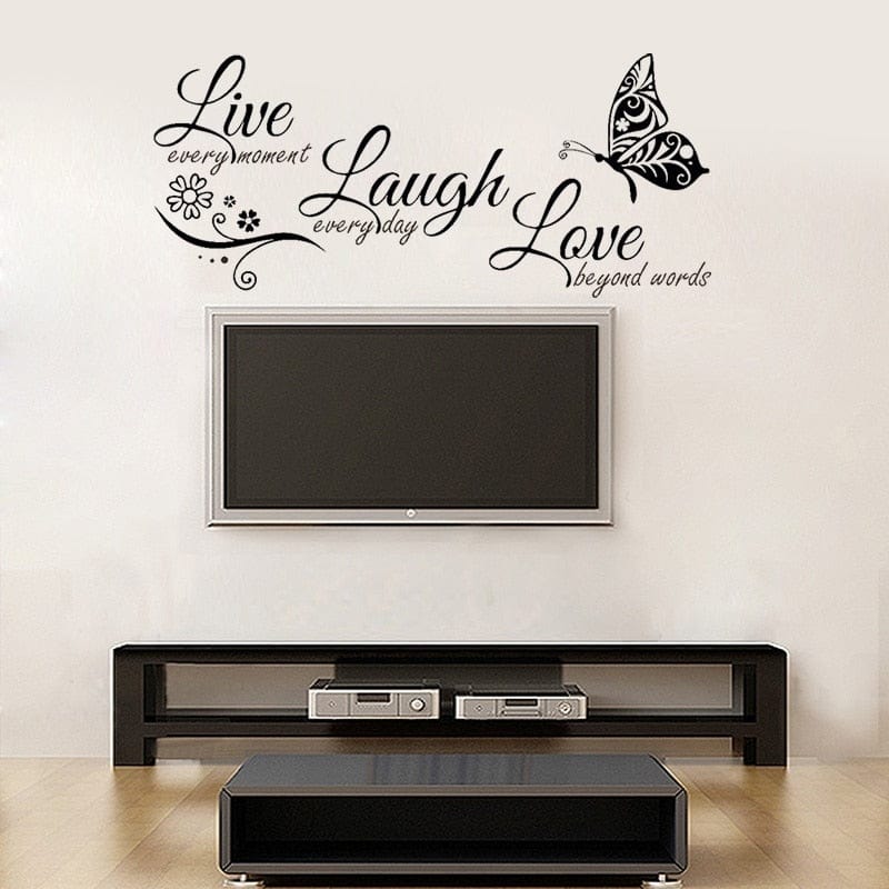 Live Laugh Love Wall Decals