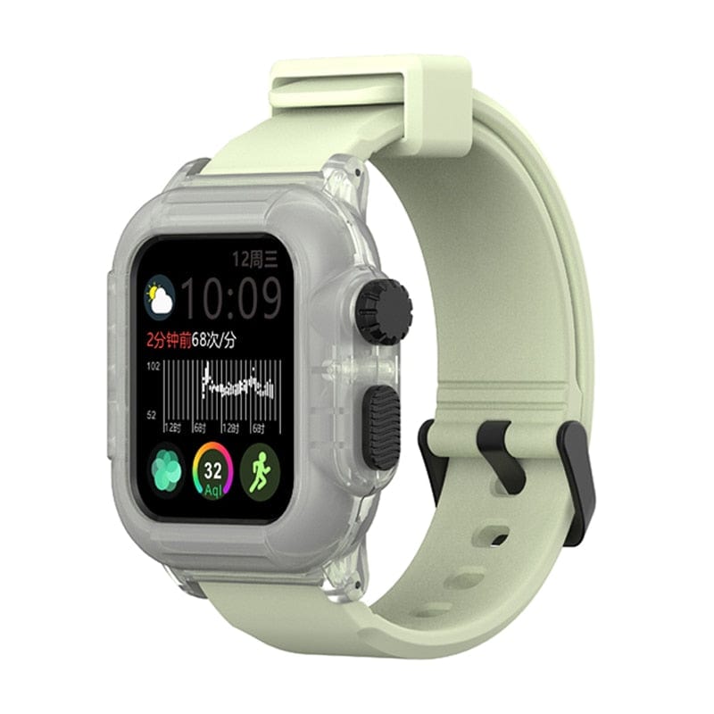 Silicone Band Case For Apple Watch