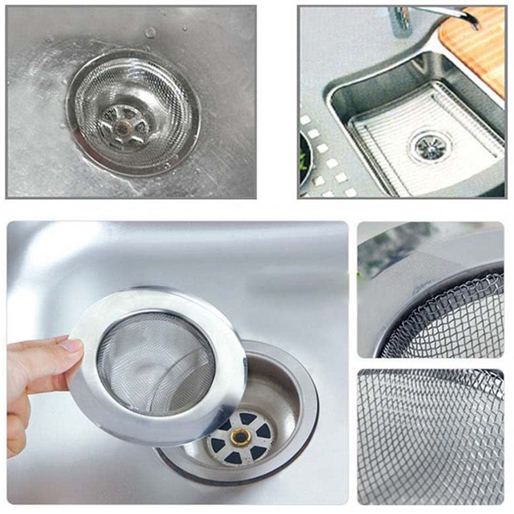 Stainless Steel Bathtub Hair Catcher