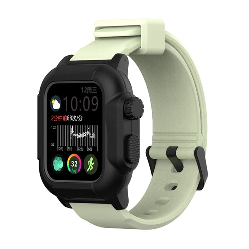 Silicone Band Case For Apple Watch