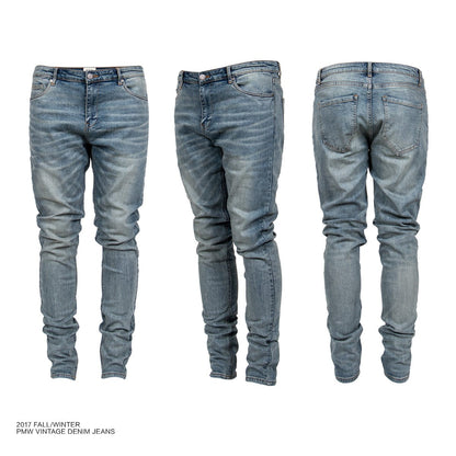 Men's Slim-Fit Long Jeans