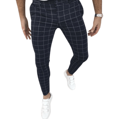 Men's Casual Plaid Pants