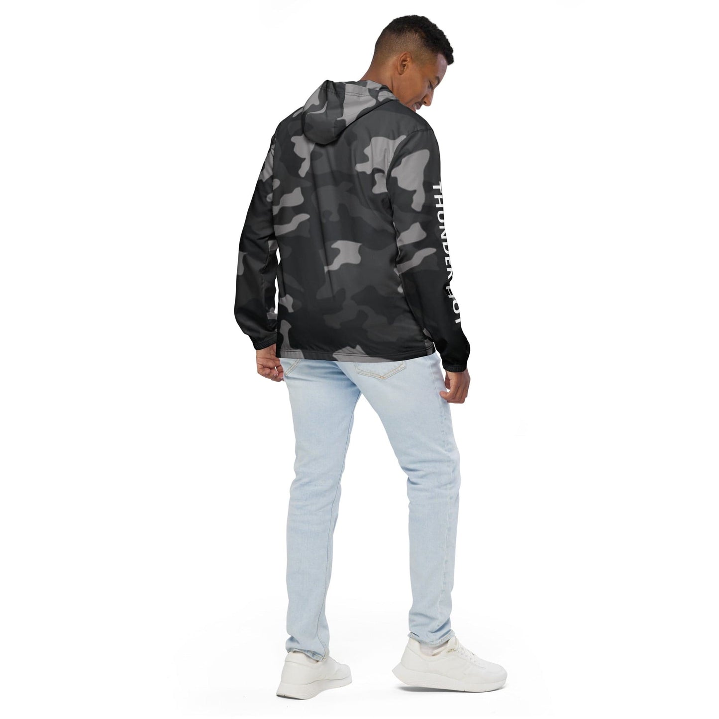 Camouflage windbreaker