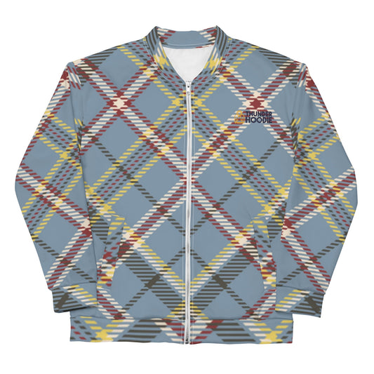 Plaid Bomber Jacket