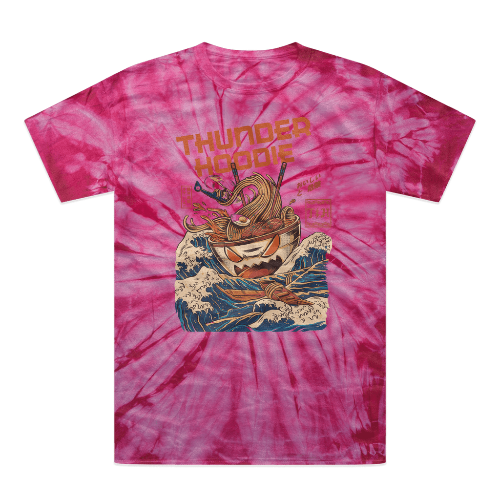 Noodles Ship Tie-Dye T-Shirt