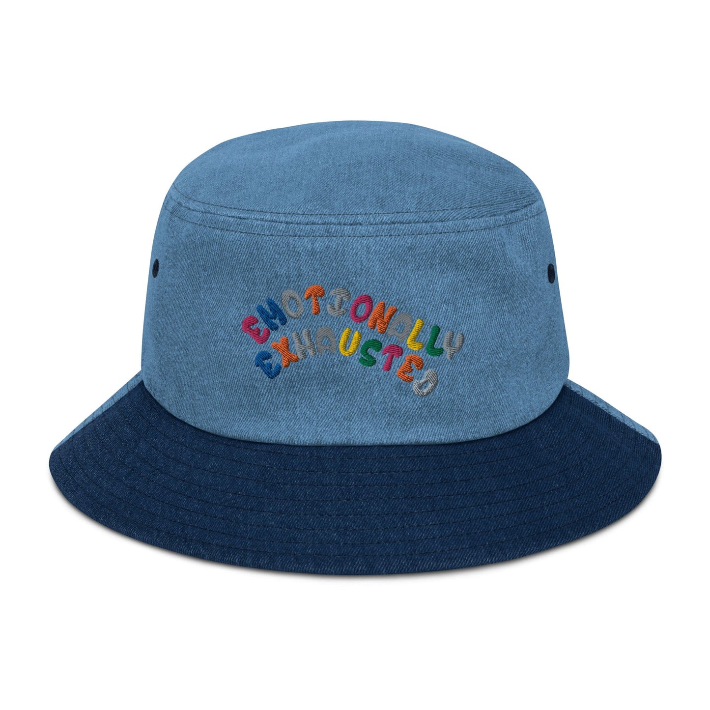 Denim bucket hat