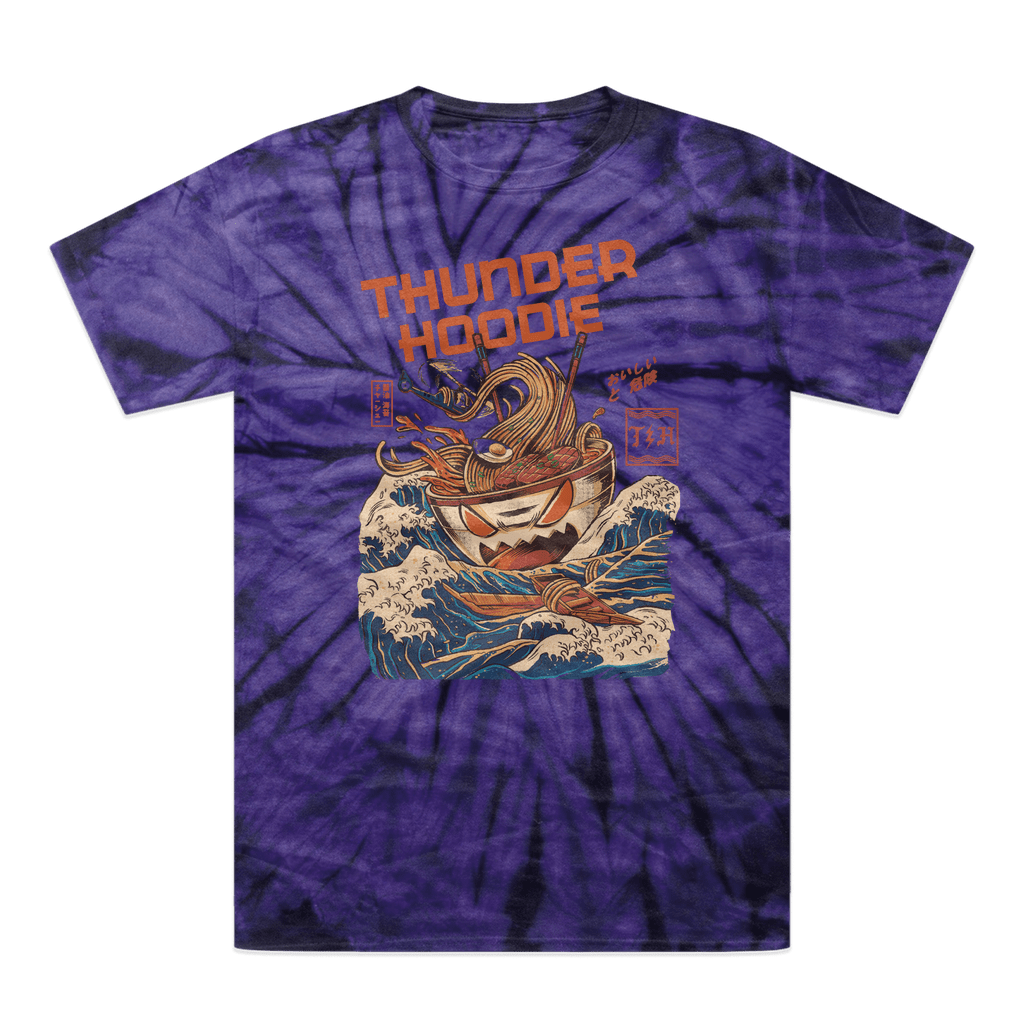 Noodles Ship Tie-Dye T-Shirt