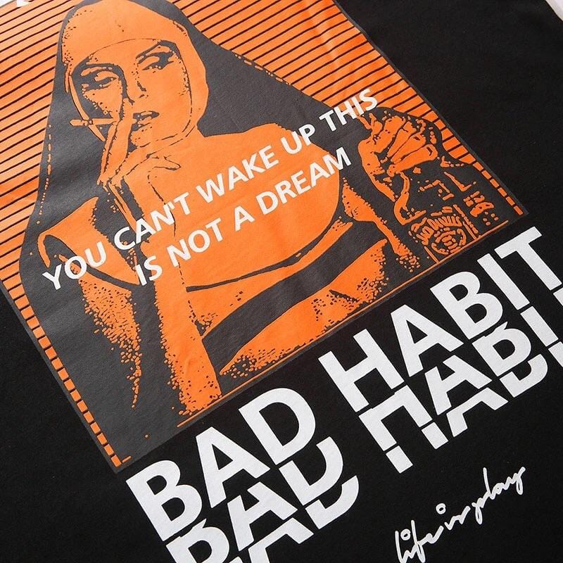 Smoking Sister Bad Habits Tee