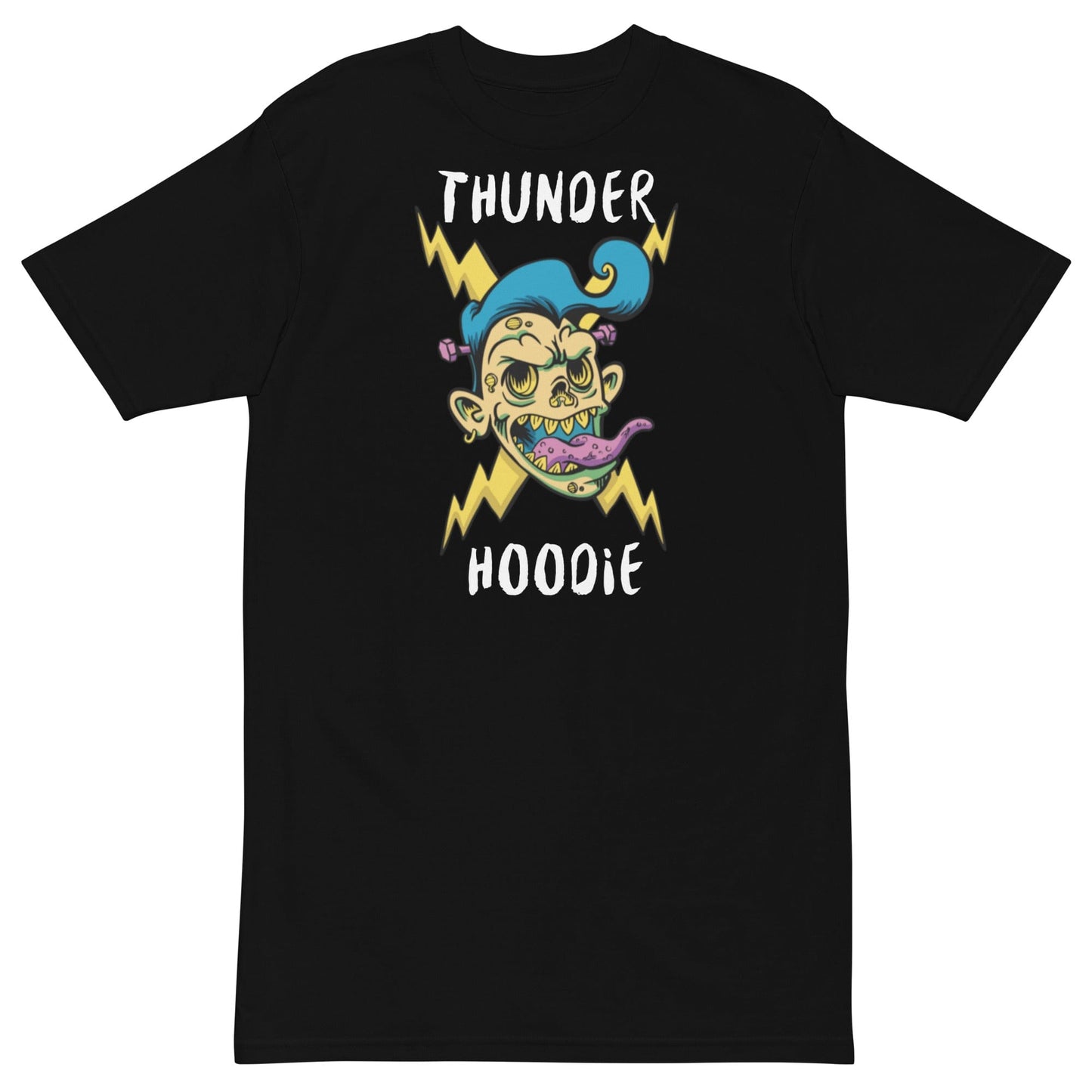 Thunder Hoodie Short Sleeve T-shirt