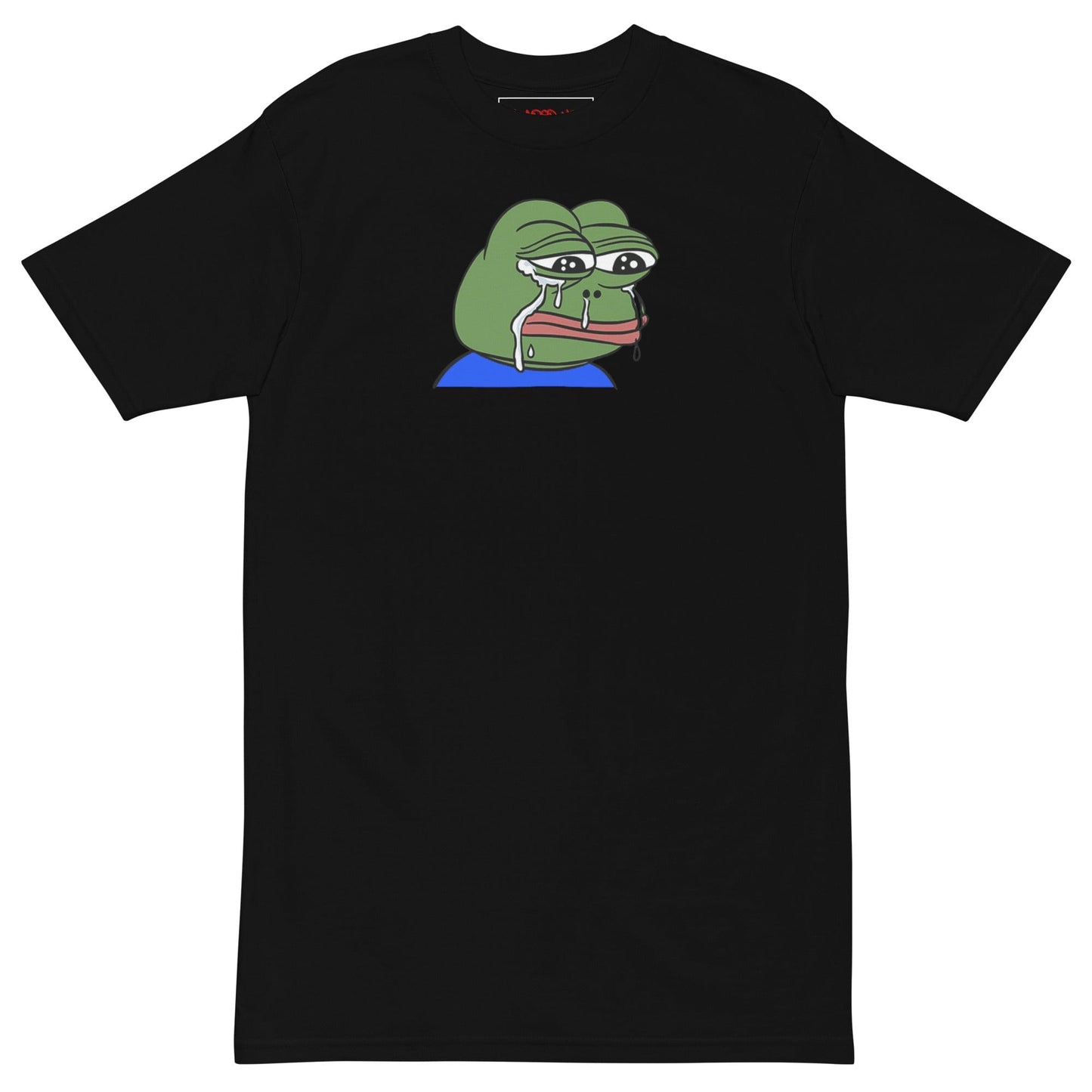 Sad Tearing Frog T-shirt