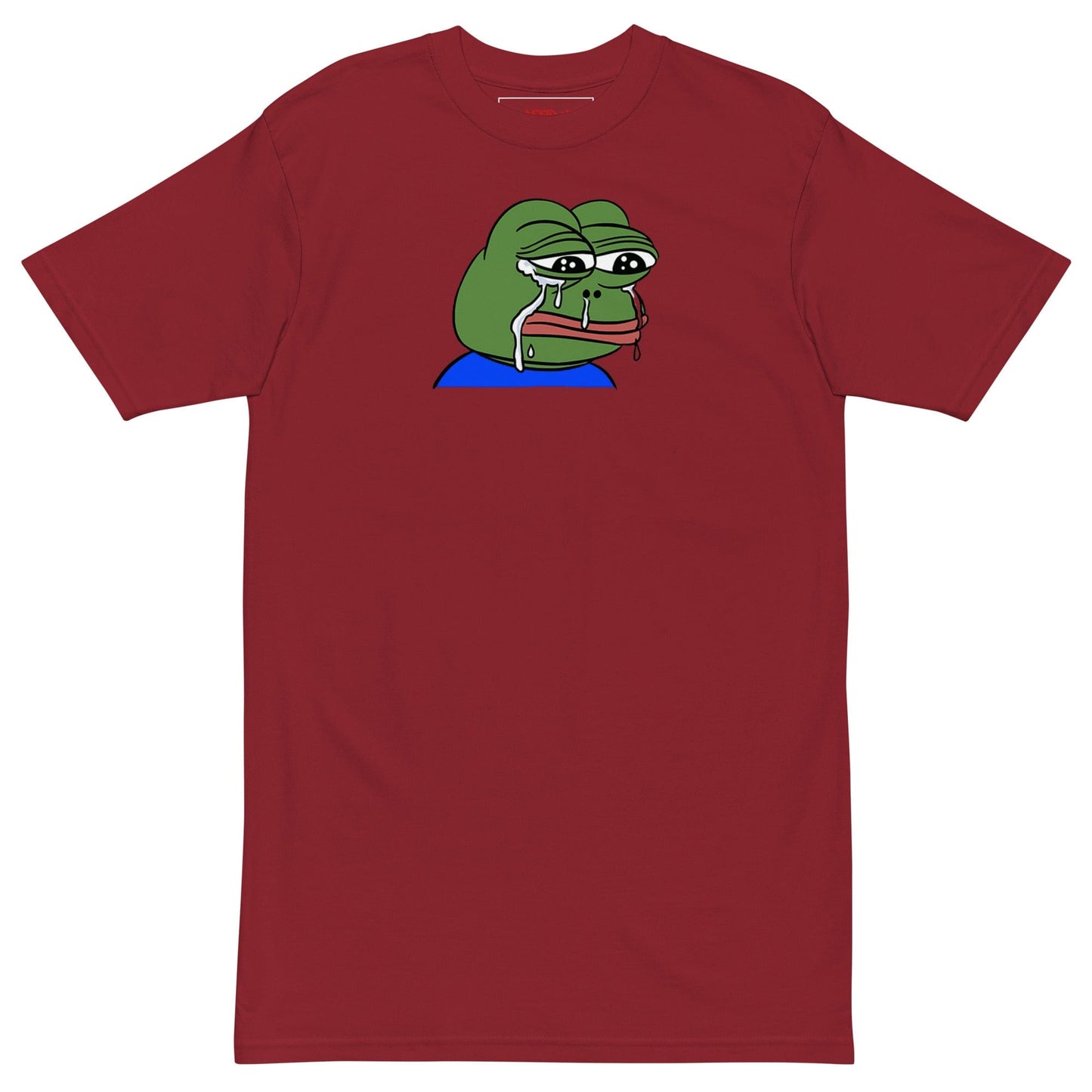 Sad Tearing Frog T-shirt