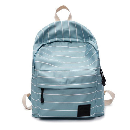 Striped Backpack