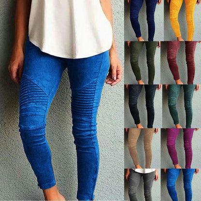 Women Skinny Stretch Pencil Pants