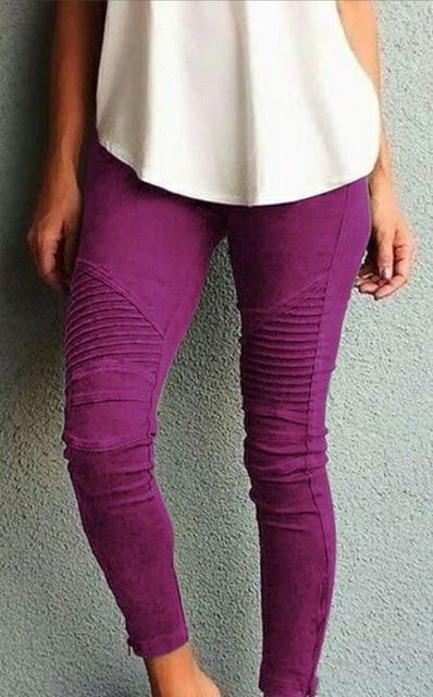 Women Skinny Stretch Pencil Pants