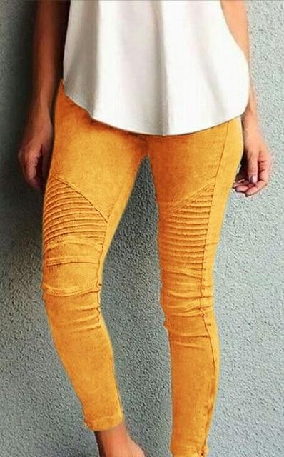 Women Skinny Stretch Pencil Pants