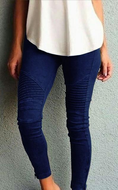 Women Skinny Stretch Pencil Pants