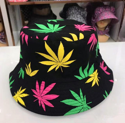 Maple Leaf Panama Bucket Hat