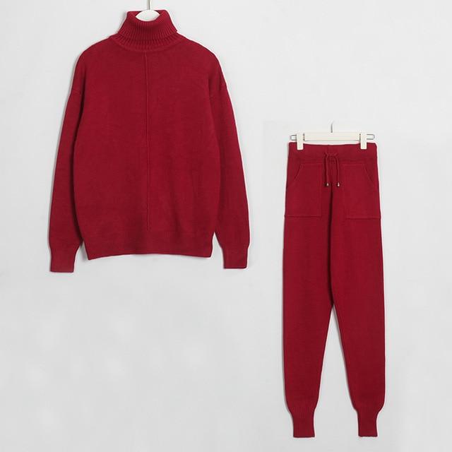 Women's TurtleNeck Sweatsuit